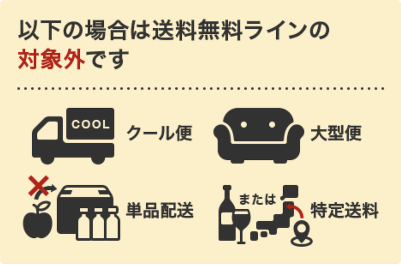 楽天39ショップなのに送料無料にならないケース