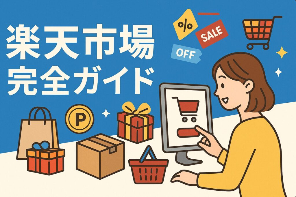 楽天市場 完全ガイド|ポイントの貯め方・セール攻略・支払い方法まで徹底解説!