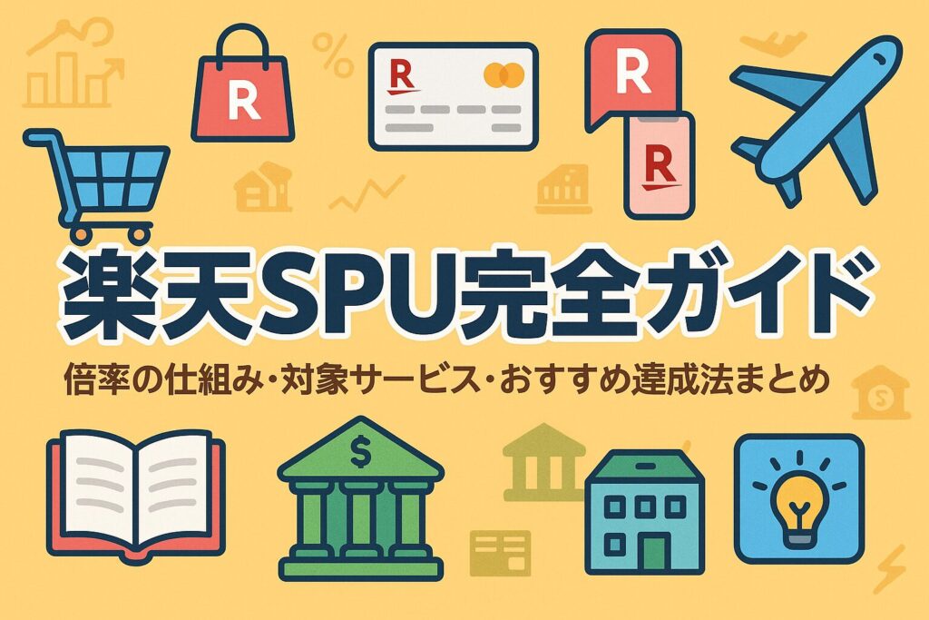 楽天SPU完全ガイド|倍率の仕組み・対象サービス・おすすめ達成法まとめ
