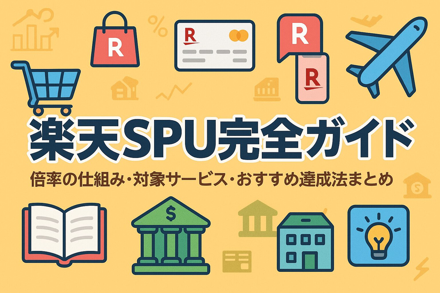 楽天SPU完全ガイド|倍率の仕組み・対象サービス・おすすめ達成法まとめ