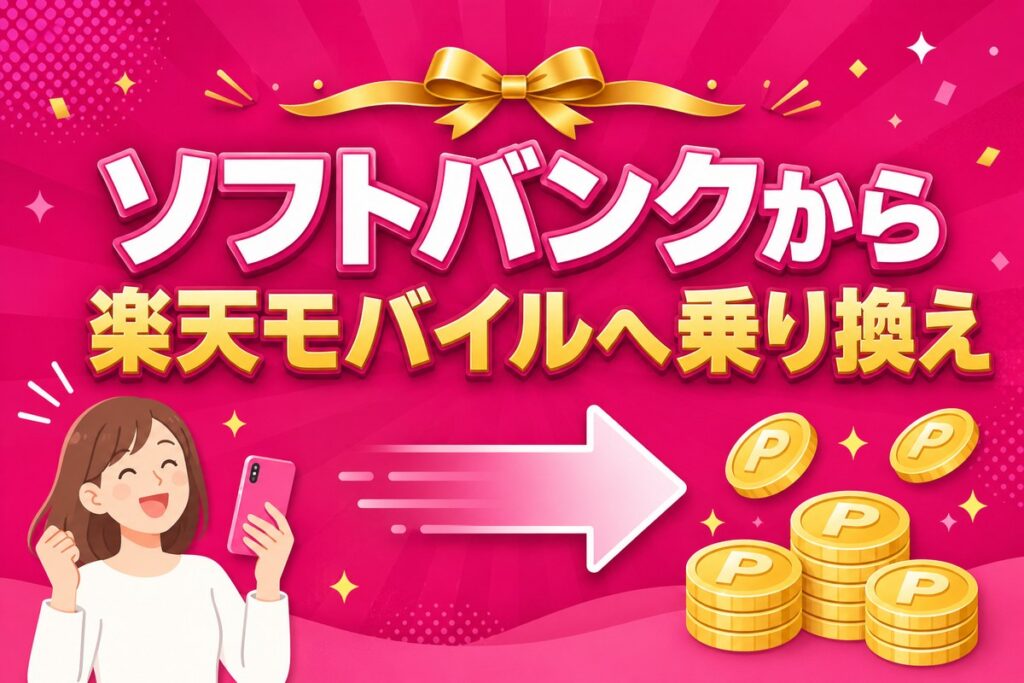 ソフトバンクから楽天モバイルへ乗り換え完全ガイド｜違約金0円・ベストなタイミング・後悔しない注意点
