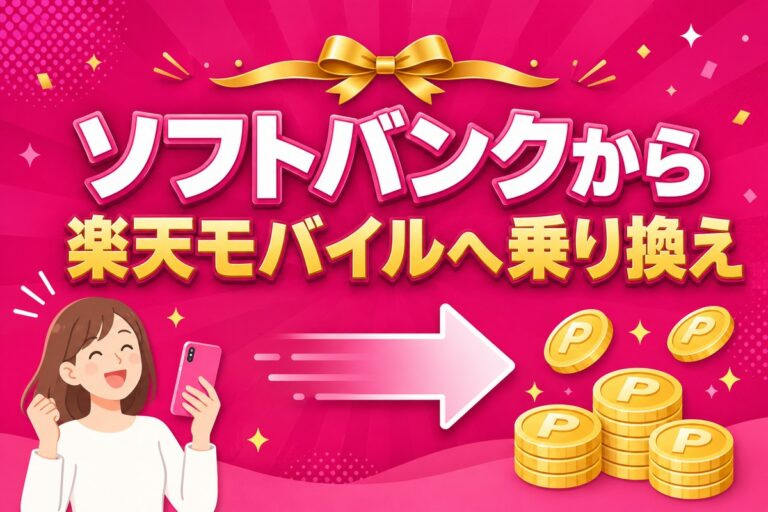 ソフトバンクから楽天モバイルへ乗り換え完全ガイド｜違約金0円・ベストなタイミング・後悔しない注意点