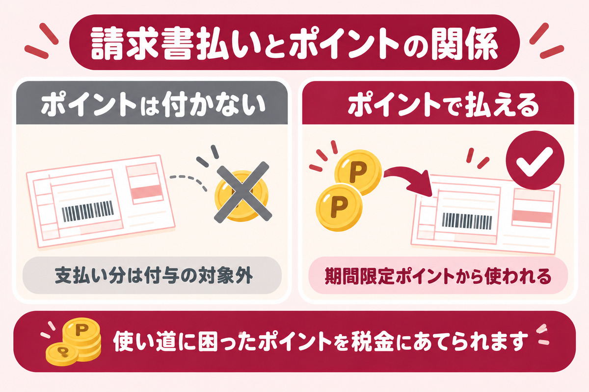 楽天ペイの請求書払いはポイントは付かないが、期間限定ポイントを使って払える