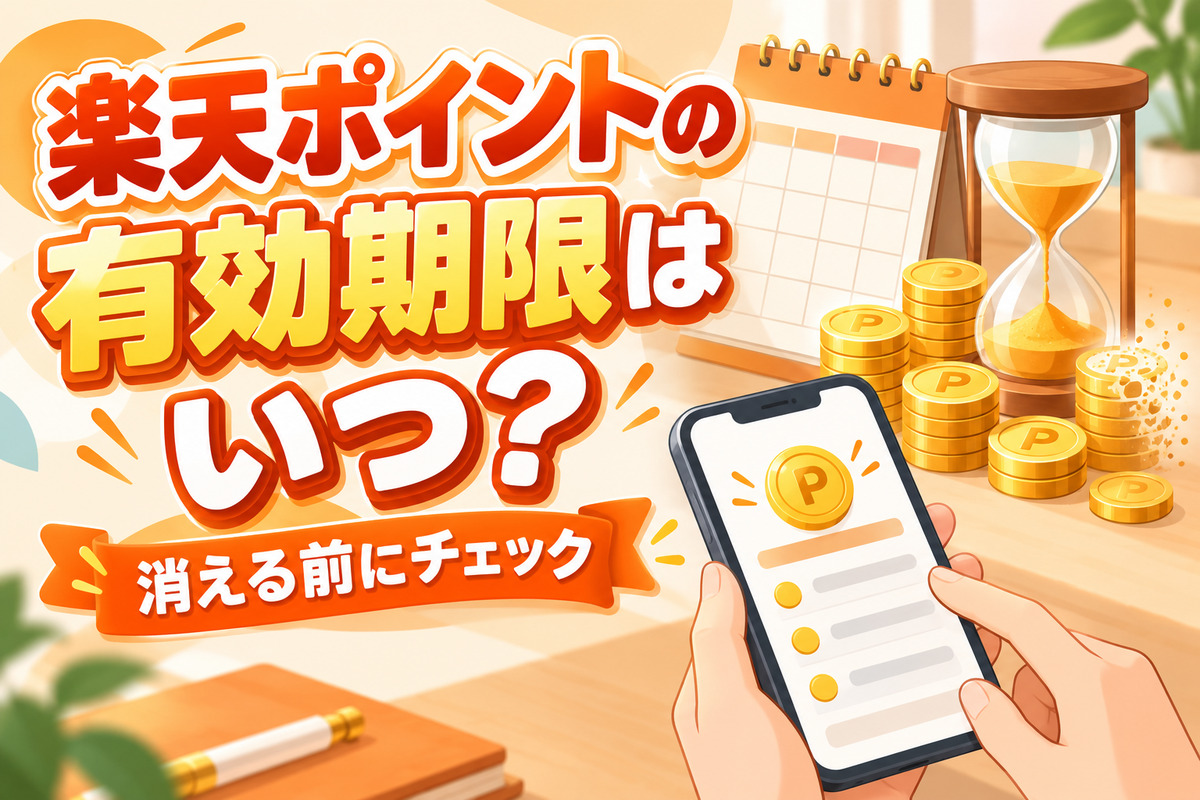 楽天ポイントの有効期限はいつ?通常ポイントは貯め続ければ消えない・期間限定は延長できない|確認方法と失効を防ぐコツ